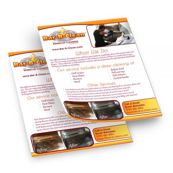 Bar-B-Clean | Flyers | Franchise Print Shop