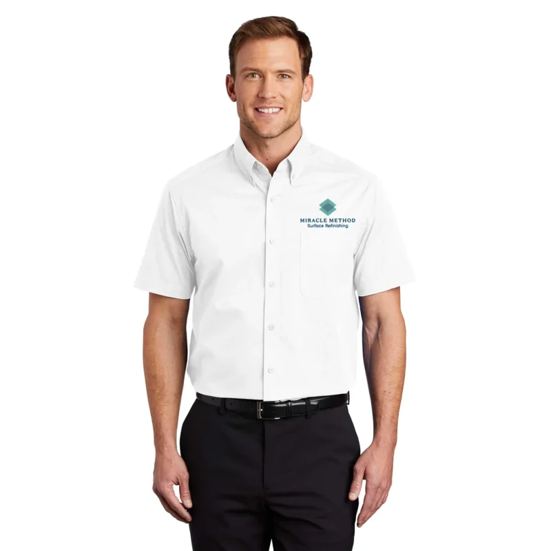 Miracle Method - Short Sleeve Dress Shirt